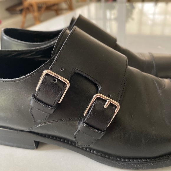 SAINT LAURENT YSL BLACK LEATHER CLASSIC LOAFER - Picture 5 of 6